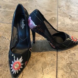 Charles David, new, pump, black multi, size 6